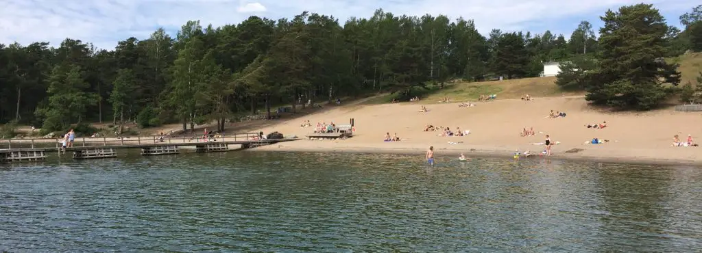 Stranden Årsta havsbad